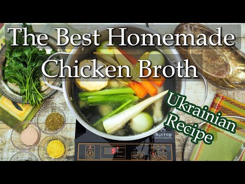 The Best Homemade Chicken Broth