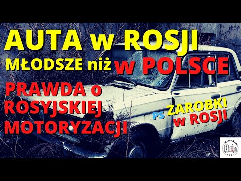 Auta w Rosji młodsze niż w Polsce. Wszystko, czego nie wiedziałeś o rosyjskiej motoryzacji