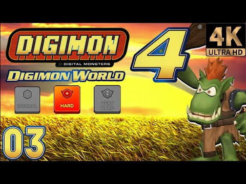 Digimon World 4 HD HARD MODE (4 Players) Part 3: New Weapons!!!