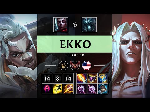 Ekko Jungle vs Karthus: Rampage - NA Grandmaster Patch 25.S1.1