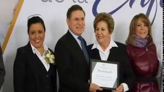 EL GOBERNADOR JRAT ACOMPAÑADO POR SU ESPOSA ELVIRA BARRANTES, RECONOCIÓ, FELICITÓ Y CONVIVIÓ CON ENF