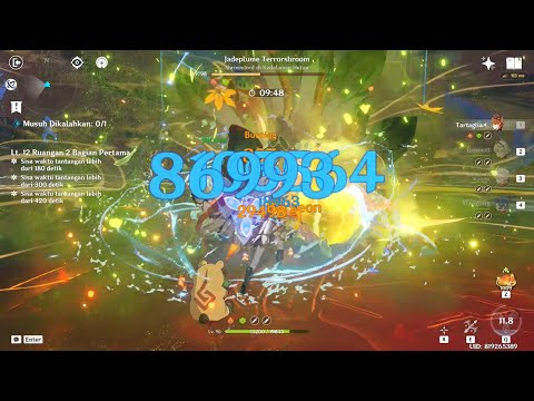 Childe x Nymph's Dream, 180K Charged Attack