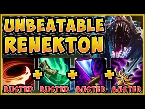 UNBEATABLE RENEKTON BUILD?? SHOJIN ON-HIT CROC IS 100% UNFAIR! RENEKTON GAMEPLAY! League of Legends
