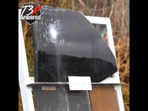 Level BR6 Ballistic Glass Test #armored #bulletrpoof #m4 #556cal #ss109 #m855 #greentip #protected