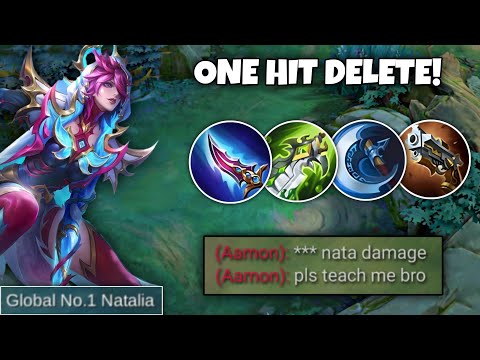 How to Play Natalia PERFECTLY to Rank Up Faster? ⚔️⭐ | Global Natalia Best Build 💯 | MLBB