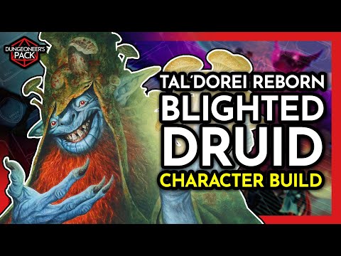 Control the battlefield with this Circle of the Blighted Druid Character Build for DND 5E
