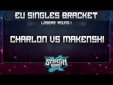 Charlon vs Makenshi - EU Singles Bracket: Losers' Round 1 - Smash Summit 10 | Fox vs Marth