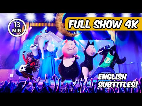 [4K] 📖🎉 SING ON TOUR! Full Live Action Show | シング・オン・ツアー | Universal Studios Osaka, Japan