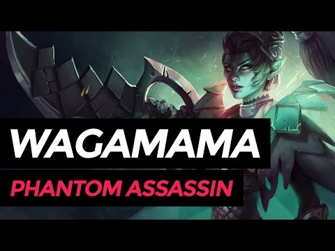 WAGAMAMA Phantom Assassin - Dota 2 Highlights // Ranked Match