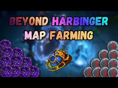 Poe 3.27 - One of the Best Map Farming Strategies I've Done - Beyond Harbinger Fortress Farming