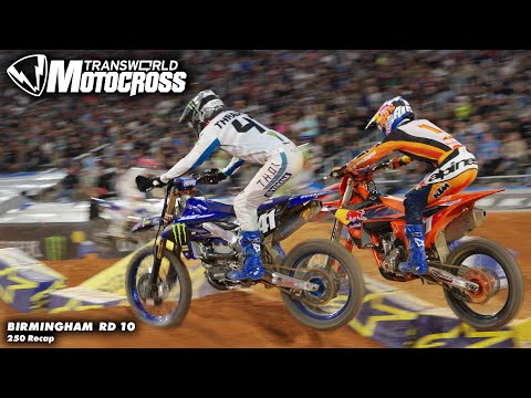 Birmingham Supercross [250] Triple Crown Highlights | Thrasher takes the overall