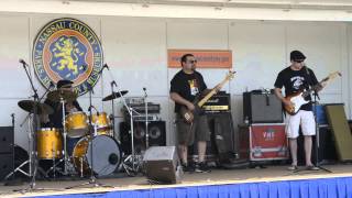 The King Cobras Performing at the 2014 Long Island Blues Festival in Freeport, NY