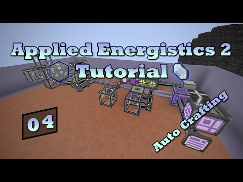 Applied Energistics 2 Tutorial - Episode 4 - Autocrafting