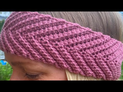 The ARROW Headband | EASY Crochet Headband Tutorial