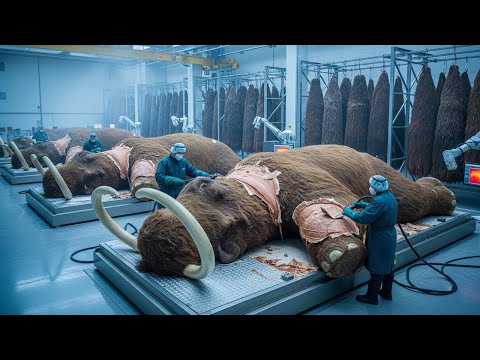 Inside the Tapir Skin Processing Factory – From Rainforest Hides to Exotic Fashion Products