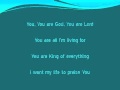 You, You Are God - Gateway Worship - w ...