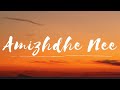 Amizhdhe Nee - Lyrical |Hi Nanna | Nani | Mrunal Thakur |Karthik|Hesham Abdul Wahab|Vivek