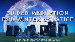 Guided Meditation for Winter Solstice | Spiritual Light Body Activation | Sarah Hall ♥