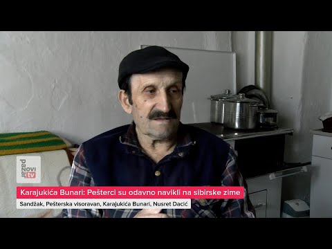 Karajukića Bunari: Pešterci su odavno navikli na sibirske zime