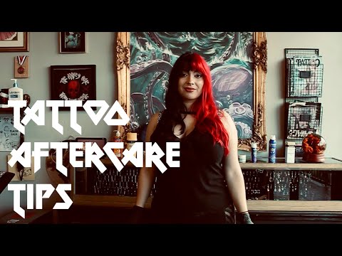 Tattoo Aftercare Video Walkthrough