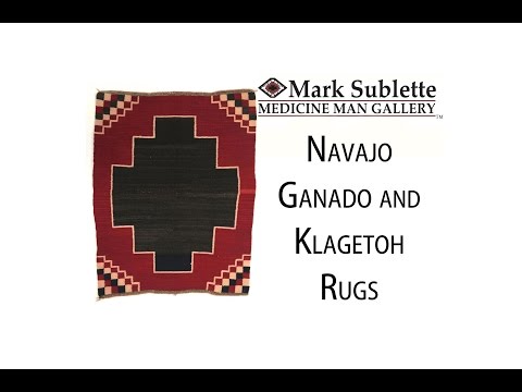 video-Navajo Klagetoh Rug c. 1970s, 110" x 73.5" (T91824A-0215-002)