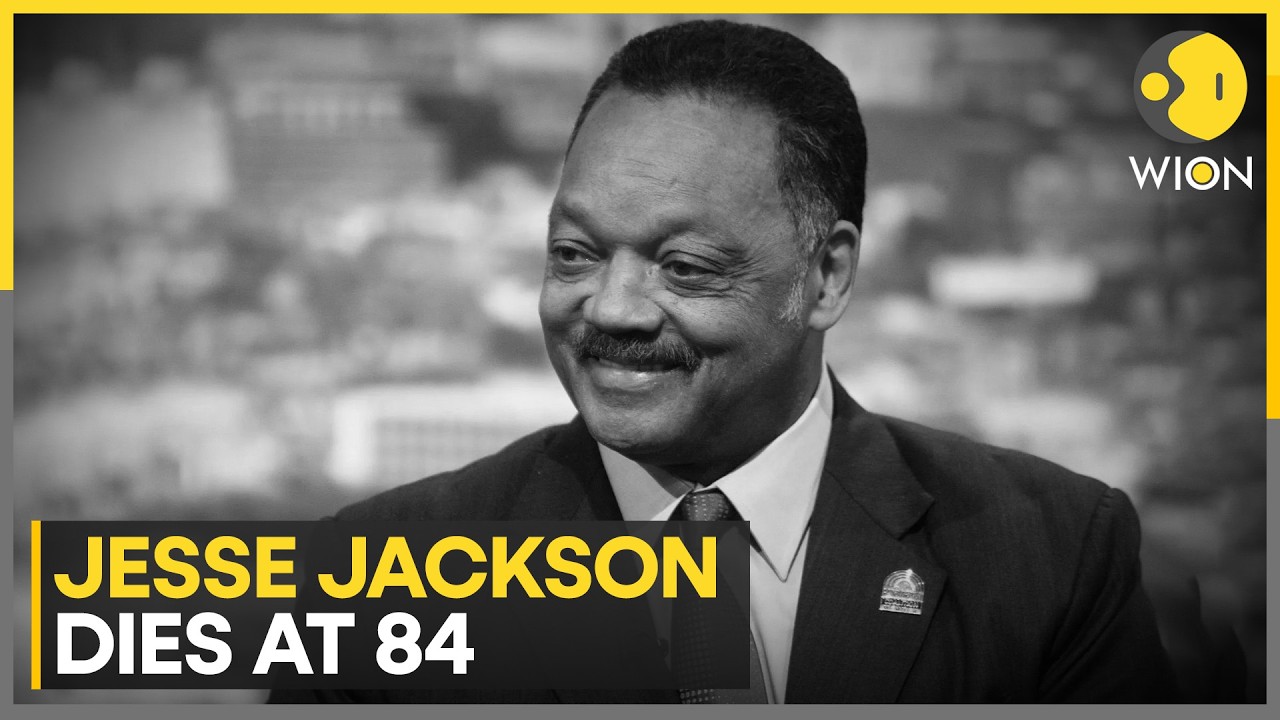 US Civil Rights Leader Jesse Jackson Dies After Long Illness | WION News