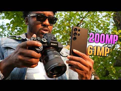 Galaxy S23 Ultra vs $5,000 PRO Camera (Sony A7RV) - Blind Test