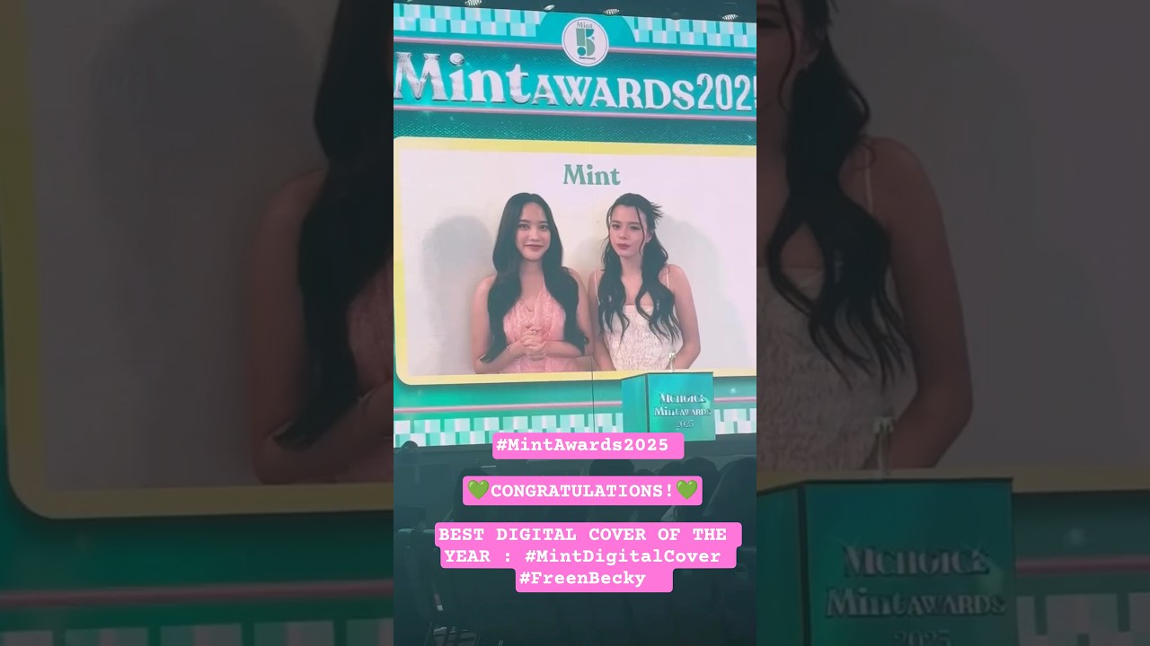 💚CONGRATULATIONS!💚 BEST DIGITAL COVER OF THE YEAR : #FreenBecky  #MchoiceMintAwards2025
