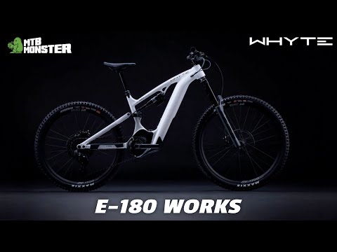 Just released... The Whyte E-180 Works, a big bike with a big attitude!