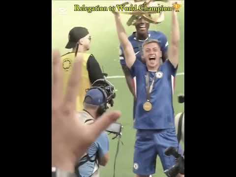 Liam Delap from Ipswich Relegation to become World Champion. It's Chelsea tins #chelsea #cfc