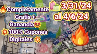 🛍🔥GRATIS + Ganancia🔥llévelos con cupones digitales🤩 Walgreens👉🏻3/31/24 al 4/6/24