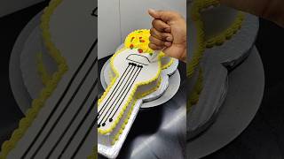 guitar cake new design #birthday #cakeNew Chocolate Cake Beautiful Designing Top Cake Happy Birthda