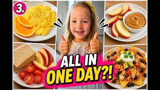 Everything My Kids Ate in ONE Day 😳
