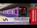Baku Metro Bakı Metropoliteni Purple Line