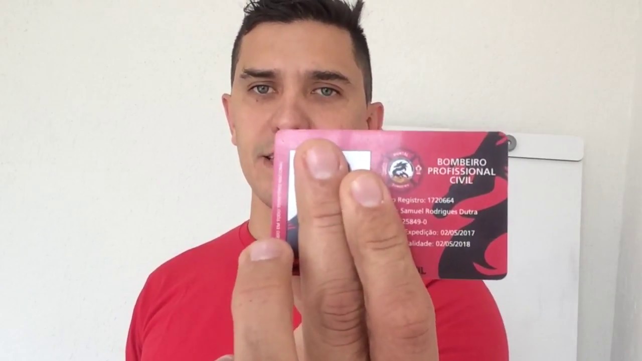 #028 Carteirinha Funcional do Bombeiro - Portal Bombeiro