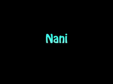 Learn How To Pronounce Nani