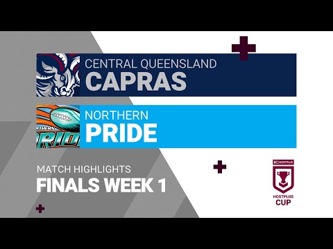 HostPlus Cup Finals Week 1, 2022 - Capras v Pride