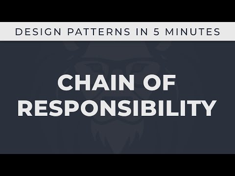 Chain Of Responsibility - Design Patterns in 5 minutes