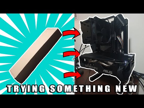 This Video Is OPEN To Interpretation | All Black Open ITX PC Build