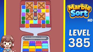 Marble Sort Level 385 Solution Walkthrough