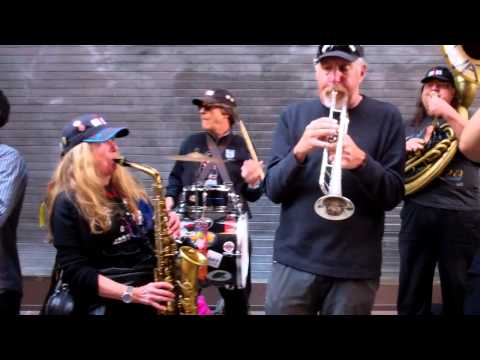 Dirty Water Brass Band/Happy/Live at HonkFest 2014 Cambridge MA