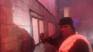 KRS One Doing Graffiti in Miami