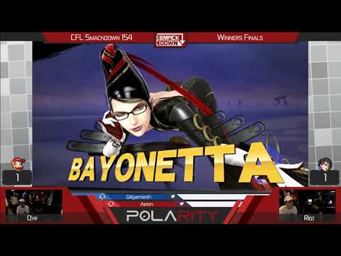 CFL Smackdown 154 WiiU - Dyr (Diddy Kong) vs Riot (Bayonetta) - Winners Finals