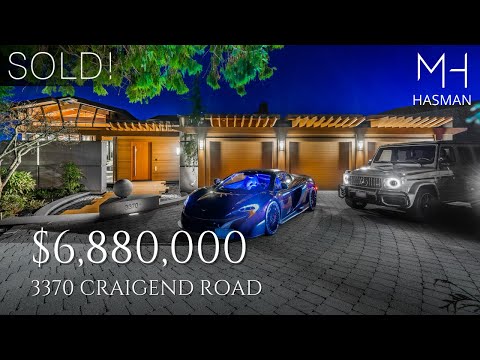 Now Sold! A Spectacular Architectural West Coast Robert Ciccozzi Masterpiece in West Vancouver