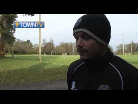 Andy Mangan pre Cambridge United away 14/15 - Town TV