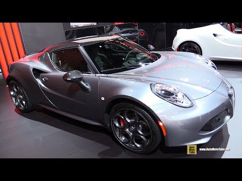 2018 Alfa Romeo 4C - Exterior and Interior Walkaround - 2018 Detroit Auto Show