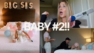 FINDING OUT I'M PREGNANT WITH BABY #2! + telling my husband and parents!