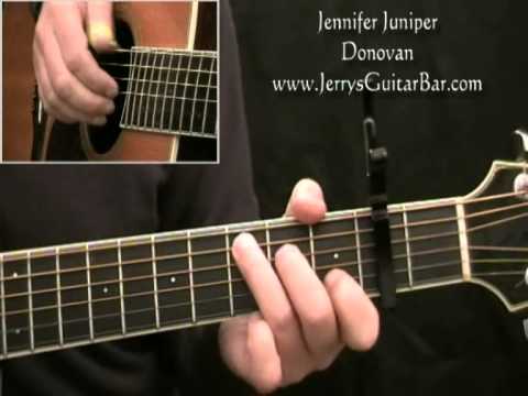 How To Play Donovan Jennifer Juniper (Full Lesson)