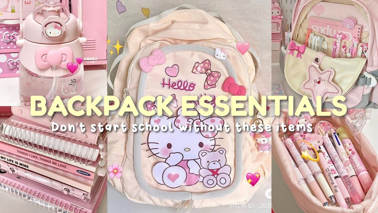 School Backpack Essentials: Top Must-Haves for Your Backpack 🎒✨