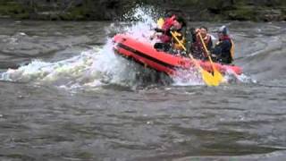 preview picture of video 'Radeau sur la Rivière Ste-Anne, Portneuf'